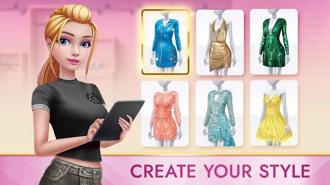Super Stylist Fashion Makeover МОД/Взлом [Много монет, Открытые уровни и Мега MOD] Screenshot 1