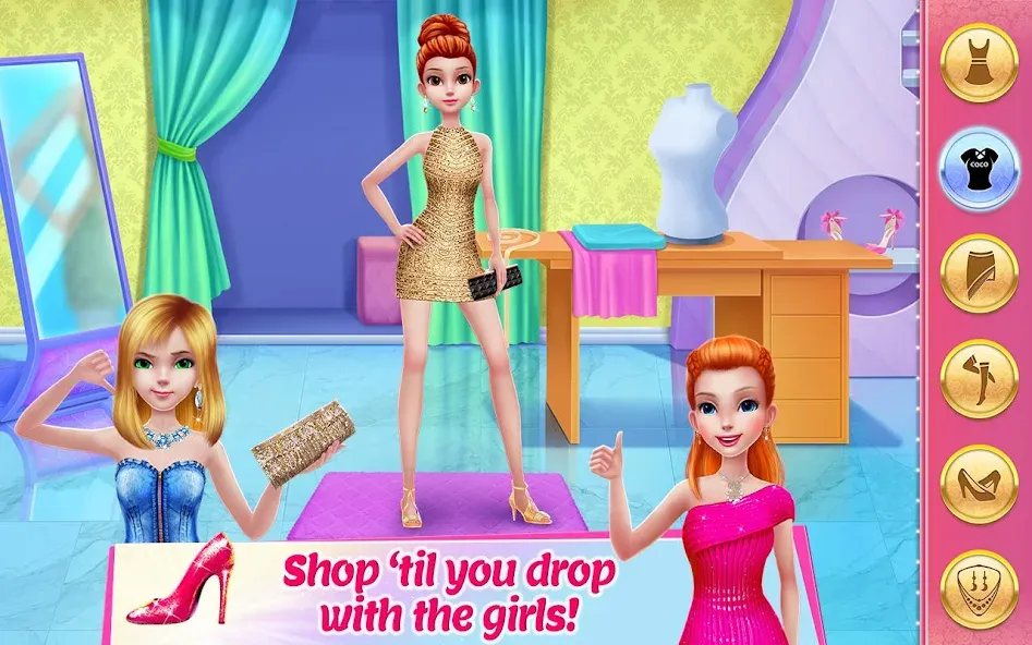 Girl Squad - BFF in Style МОД/Взлом [Бесконечные деньги, Монеты и Мега MOD] Screenshot 1