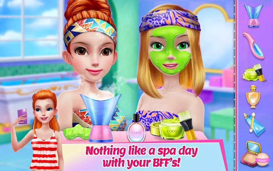 Girl Squad - BFF in Style МОД/Взлом [Бесконечные деньги, Монеты и Мега MOD] Screenshot 3