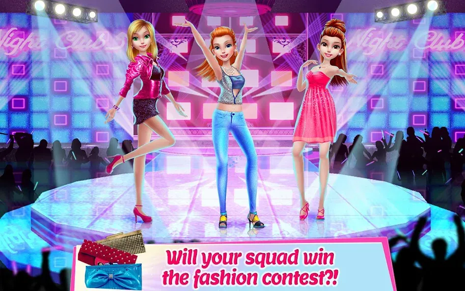 Girl Squad - BFF in Style МОД/Взлом [Бесконечные деньги, Монеты и Мега MOD] Screenshot 4