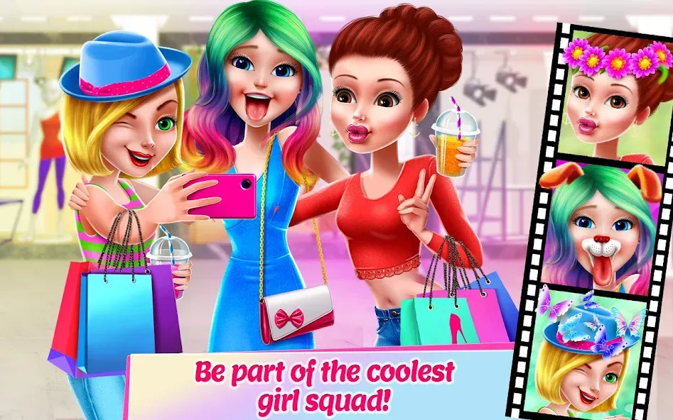 Girl Squad - BFF in Style МОД/Взлом [Бесконечные деньги, Монеты и Мега MOD] Screenshot 5