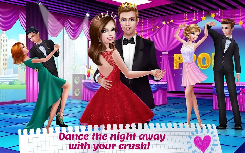 High School Crush - Love Story МОД/Взлом [Деньги, Монеты и Меню MOD] Screenshot 5