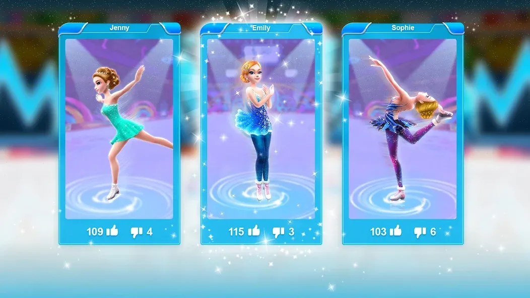 Ice Skating Ballerina Life МОД/Взлом [Деньги, Монеты и Меню MOD] Screenshot 4