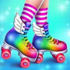 Скачать Roller Skating Girls взлом все куплено на Андроид бесплатно