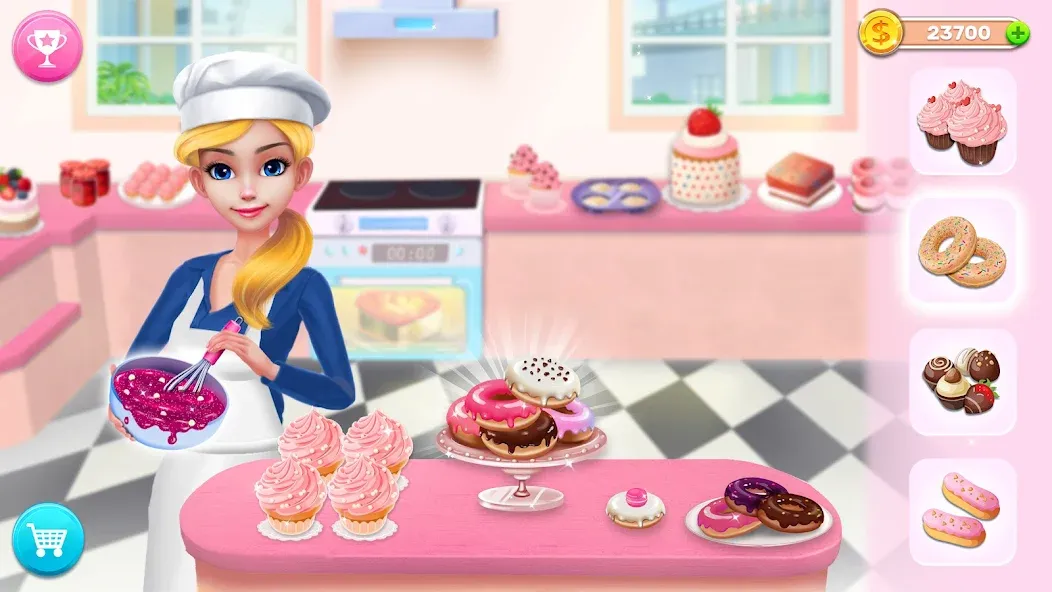 My Bakery Empire: Bake a Cake МОД/Взлом [Много денег, Монет и Все открыто] Screenshot 1