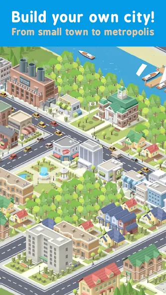 Pocket City Free (Покет Сити) МОД/Взлом [Деньги, Монеты и Меню MOD] Screenshot 1