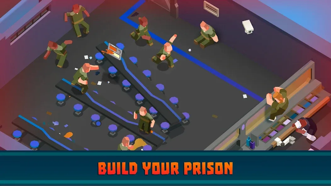 Prison Empire Tycoon－Idle Game МОД/Взлом [Меню, Бесконечные монеты и Открытые уровни] Screenshot 4