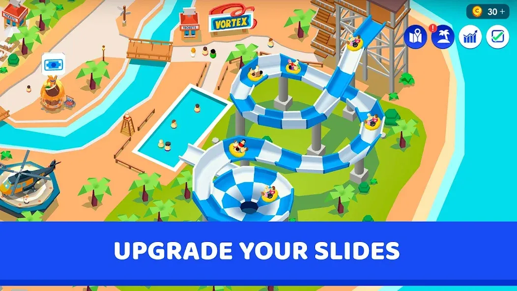 Idle Theme Park Tycoon (Айдел Тем Парк Тайкун) МОД/Взлом [Много денег, Монет и Все открыто] Screenshot 3