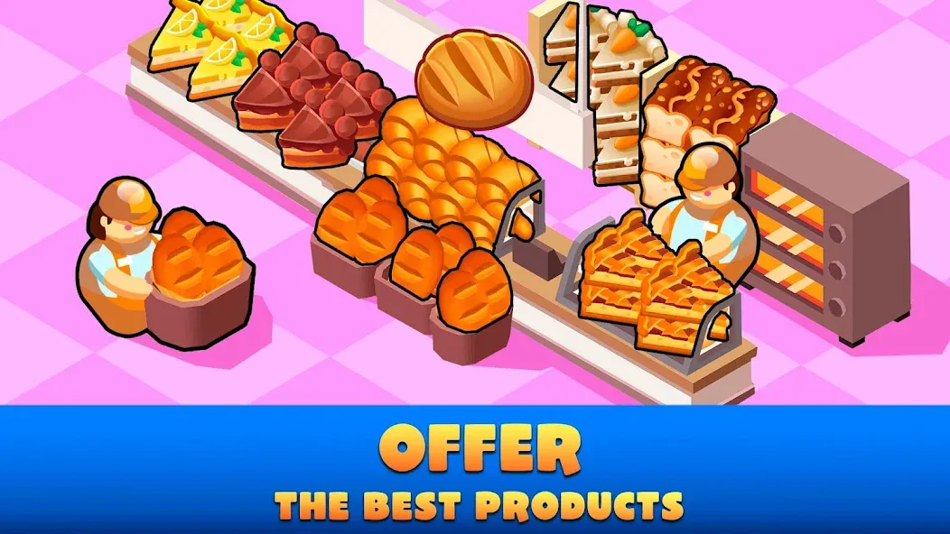 Idle Supermarket Tycoon－Shop (Айдл Супермаркет Тайкун) МОД/Взлом [Бесконечные деньги, Монеты и Мега MOD] Screenshot 3