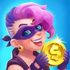 Скачать Взломанная Coin Gangster - Spin Master на Андроид (Много денег и спинов)