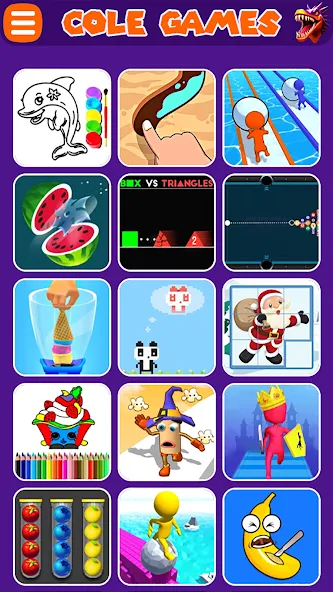 COLE Games (КОЛЕ Геймс) МОД/Взлом [Все открыто, Дополнительные деньги и Меню MOD] Screenshot 3