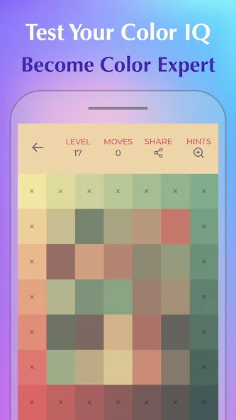 Color Puzzle:Offline Hue Games МОД/Взлом [Много денег, Монет и Все открыто] Screenshot 2