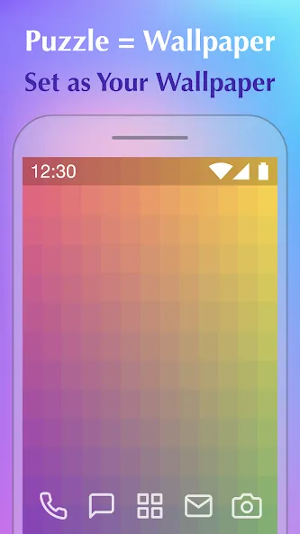 Color Puzzle:Offline Hue Games МОД/Взлом [Много денег, Монет и Все открыто] Screenshot 3