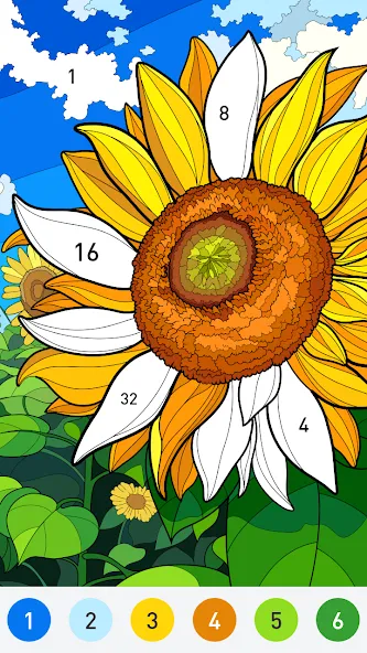 Color Now - color by number (Цолор Ноу) МОД/Взлом [Бесконечные деньги, Монеты и Мега MOD] Screenshot 2