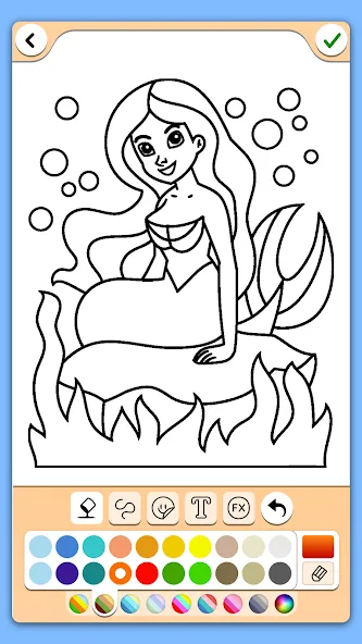 Coloring for girls and women МОД/Взлом [Бесконечные деньги, Монеты и Мега MOD] Screenshot 1