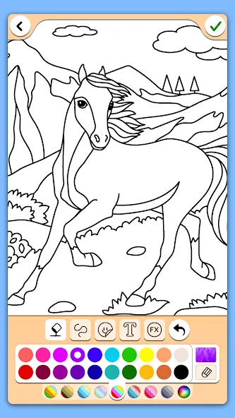 Coloring for girls and women МОД/Взлом [Бесконечные деньги, Монеты и Мега MOD] Screenshot 2
