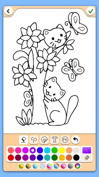 Coloring for girls and women МОД/Взлом [Бесконечные деньги, Монеты и Мега MOD] Screenshot 3