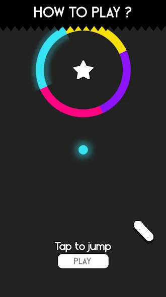 Color Switch: Endless Play Fun (Цветной переключатель) МОД/Взлом [Деньги, Монеты и Меню MOD] Screenshot 2