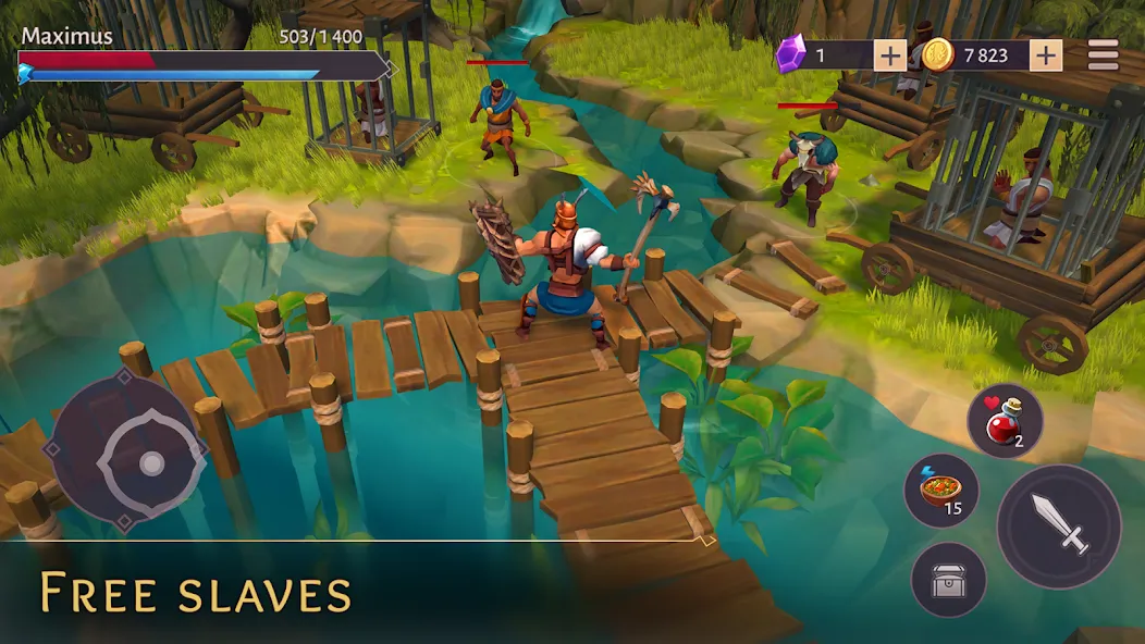 Gladiators: Survival in Rome МОД/Взлом [Бесконечные деньги, Монеты и Мега MOD] Screenshot 5