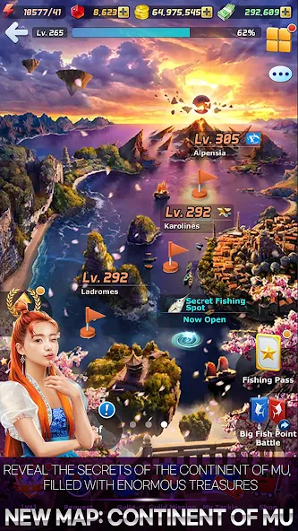 Ace Fishing: Wild Catch МОД/Взлом [Бесконечные деньги, Монеты и Мега MOD] Screenshot 2