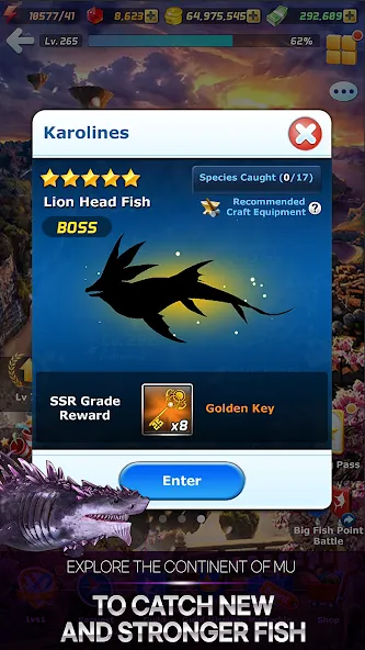 Ace Fishing: Wild Catch МОД/Взлом [Бесконечные деньги, Монеты и Мега MOD] Screenshot 3