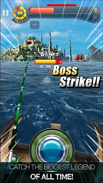 Ace Fishing: Wild Catch МОД/Взлом [Бесконечные деньги, Монеты и Мега MOD] Screenshot 4