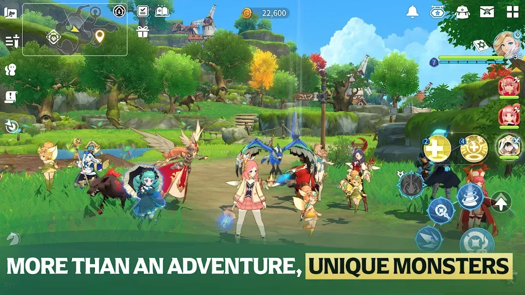 Summoners War: Chronicles МОД/Взлом [Деньги, Монеты и Меню MOD] Screenshot 4