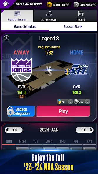 NBA NOW 24 (НБА СЕЙЧАС 23) МОД/Взлом [Много монет, Открытые уровни и Мега MOD] Screenshot 3