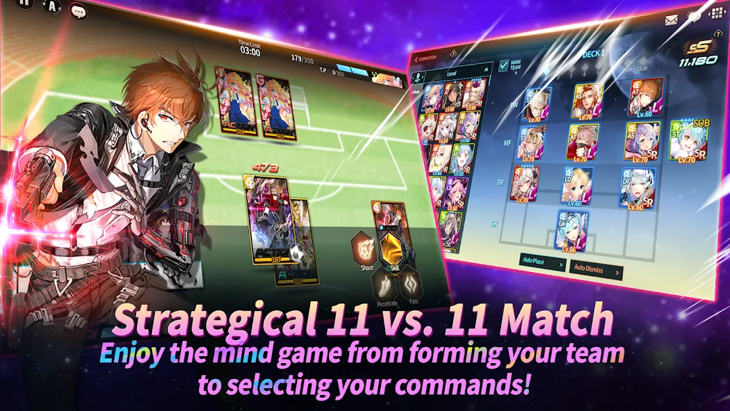 Soccer Spirits (Соккер Спиритс) МОД/Взлом [Бесконечные деньги, Монеты и Мега MOD] Screenshot 2