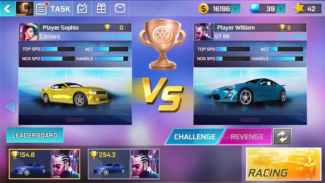 Street Racing 3D МОД/Взлом [Все открыто, Дополнительные деньги и Меню MOD] Screenshot 3