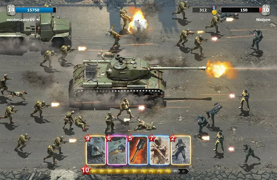 Trench Assault (ТренчАтака) МОД/Взлом [Все открыто, Дополнительные деньги и Меню MOD] Screenshot 4
