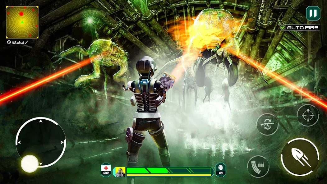 Alien - Dead Space Alien Games (сайфай) МОД/Взлом [Бесконечные деньги, Монеты и Мега MOD] Screenshot 4