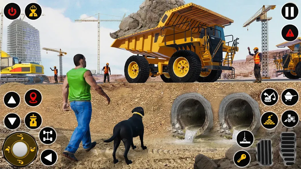 Construction Dump Truck Game (Конструкционный симулятор самосвала) МОД/Взлом [Много монет, Открытые уровни и Мега MOD] Screenshot 3