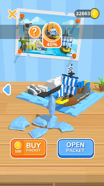 Construction Set (Конструкшн Сет) МОД/Взлом [Меню, Бесконечные монеты и Открытые уровни] Screenshot 3