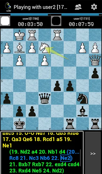 Chess ChessOK Playing Zone PGN МОД/Взлом [Деньги, Монеты и Меню MOD] Screenshot 1