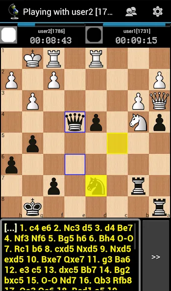 Chess ChessOK Playing Zone PGN МОД/Взлом [Деньги, Монеты и Меню MOD] Screenshot 2
