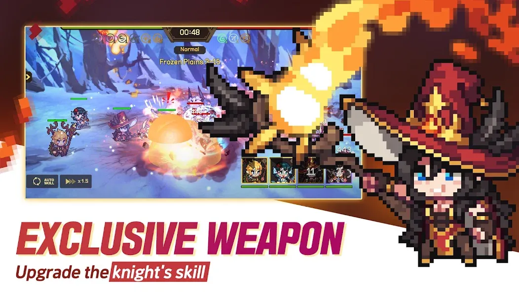Unknown Knights: Anniversary (Анноун Найтс) МОД/Взлом [Много монет, Открытые уровни и Мега MOD] Screenshot 3