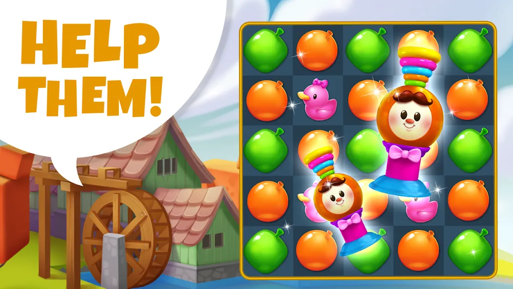 Aqua Blast: Match 3 Puzzle (Аква Бласт) МОД/Взлом [Меню, Бесконечные монеты и Открытые уровни] Screenshot 5