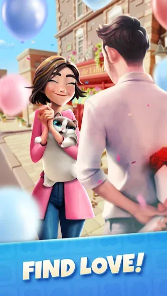 Zoey's Journey: Match & Design МОД/Взлом [Все открыто, Дополнительные деньги и Меню MOD] Screenshot 4