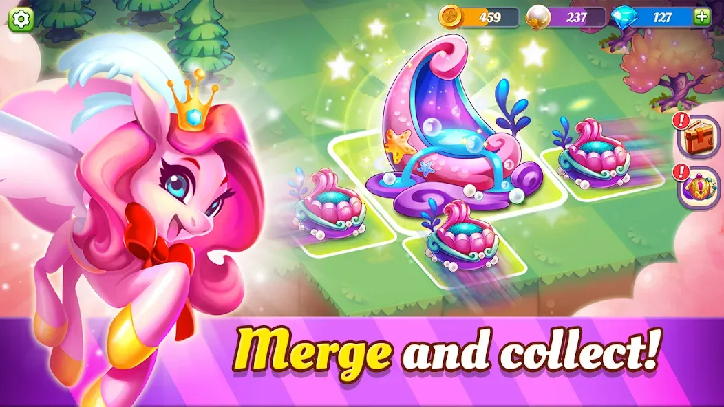 Wonder Merge - Match 3 Puzzle (Вондер Мердж) МОД/Взлом [Бесконечные деньги, Монеты и Мега MOD] Screenshot 1