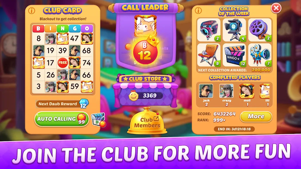 Bingo Frenzy®-Live Bingo Games (Бинго Френзи) МОД/Взлом [Все открыто, Дополнительные деньги и Меню MOD] Screenshot 5