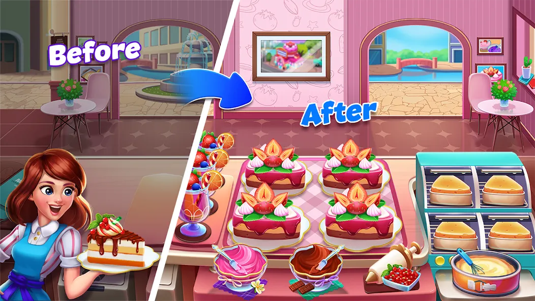 Food Voyage: Fun Cooking Games (Фуд Воядж) МОД/Взлом [Деньги, Монеты и Меню MOD] Screenshot 4