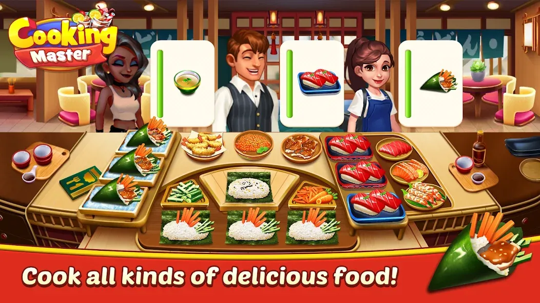Cooking Master:Restaurant Game (Кукинг Мастер) МОД/Взлом [Деньги, Монеты и Меню MOD] Screenshot 3