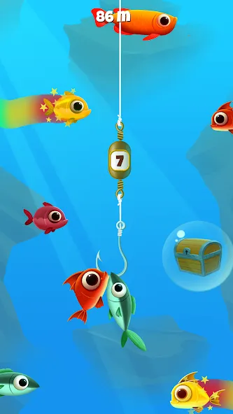 Go Fishing - by Coolmath Games (Го Фишинг) МОД/Взлом [Деньги, Монеты и Меню MOD] Screenshot 1