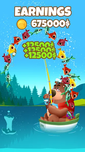 Go Fishing - by Coolmath Games (Го Фишинг) МОД/Взлом [Деньги, Монеты и Меню MOD] Screenshot 2