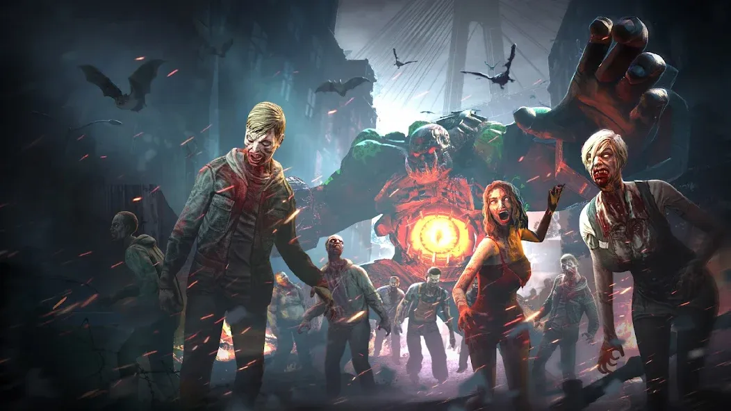 Zombie Fire 3D: Offline Game (ЗОМБИ ФАЙР 3Д) МОД/Взлом [Деньги, Монеты и Меню MOD] Screenshot 2