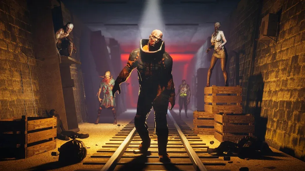 Zombie Fire 3D: Offline Game (ЗОМБИ ФАЙР 3Д) МОД/Взлом [Деньги, Монеты и Меню MOD] Screenshot 4