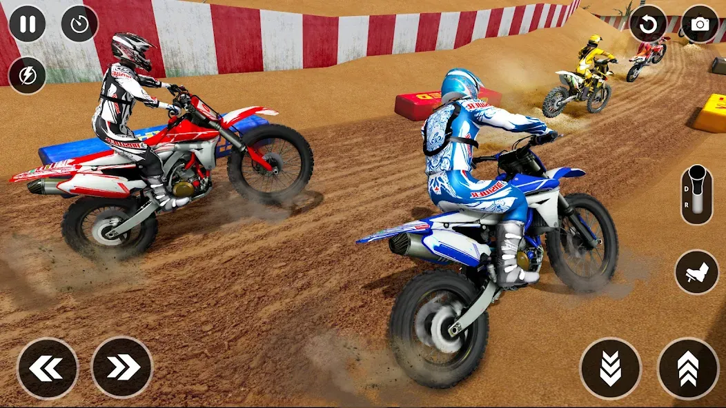 Mountain Dirt Bike Champions МОД/Взлом [Много денег, Монет и Все открыто] Screenshot 1