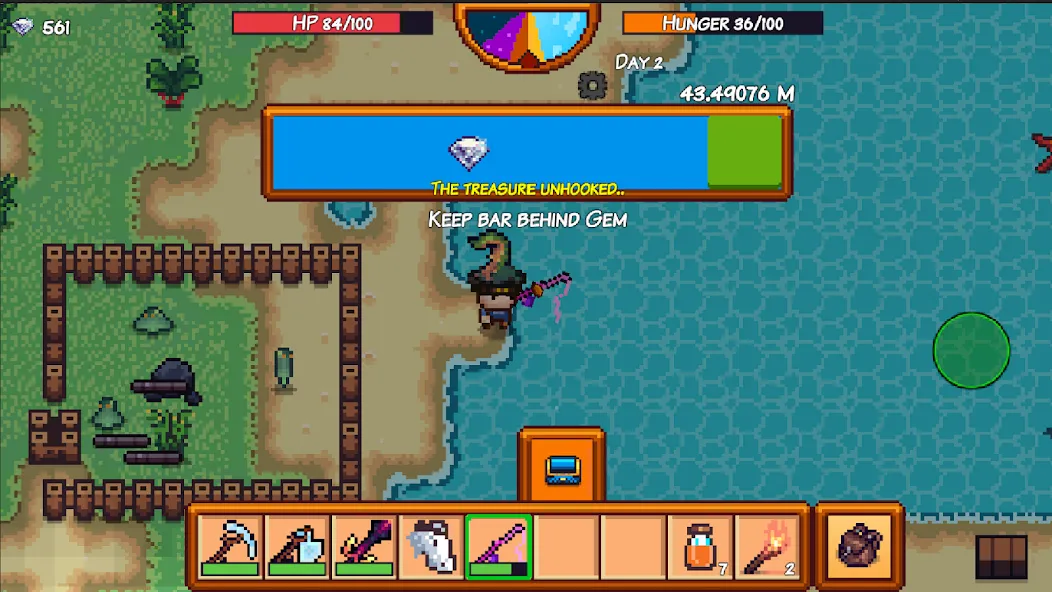 Pixel Survival Game 3 (Пиксельная выживалка 3) МОД/Взлом [Меню, Бесконечные монеты и Открытые уровни] Screenshot 5