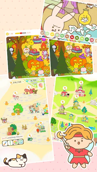 Color Town: My Lovely World (Цолор Таун) МОД/Взлом [Много денег, Монет и Все открыто] Screenshot 1